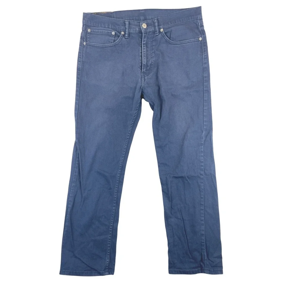 Levi's 505 Regular Fit Jeans Mens 34x30 Blue Denim Classic Straight Pants